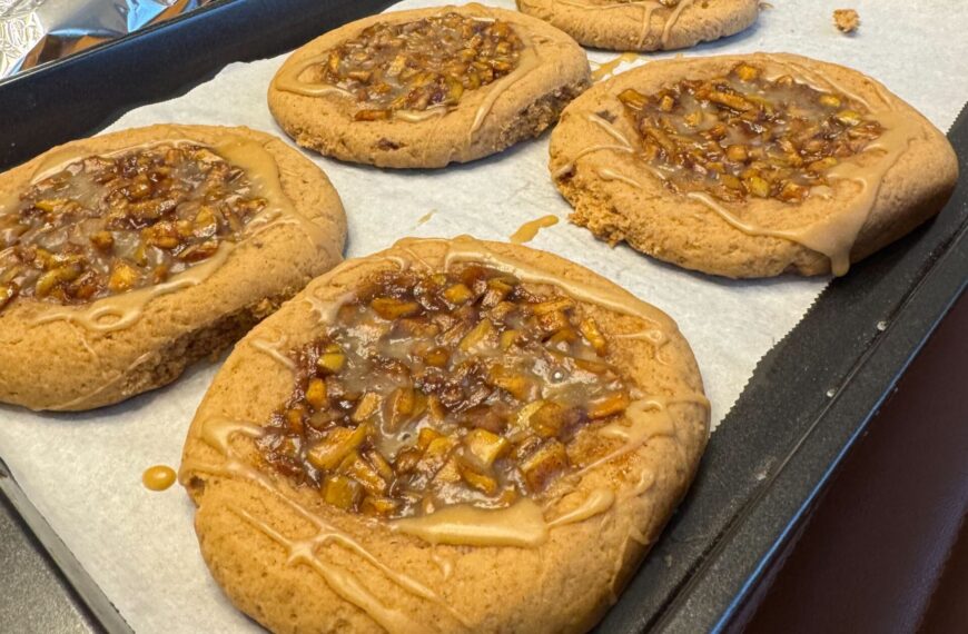 Non-Dairy Apple Pie Cookie x8 Jumbo Cookies